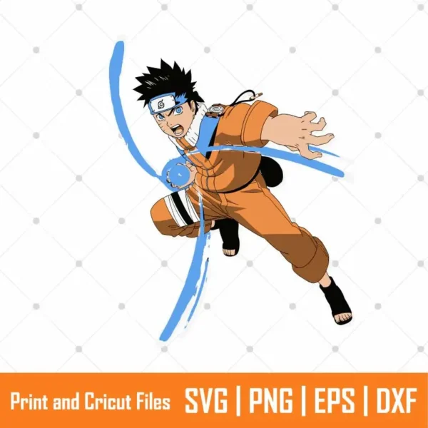 Uzumaki Naruto Anime SVG