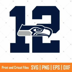 12th Man Seahawks Sports SVG