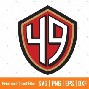 49Ers Badge Sports SVG