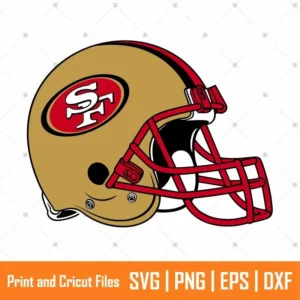 49 Ers Helmet Sports SVG