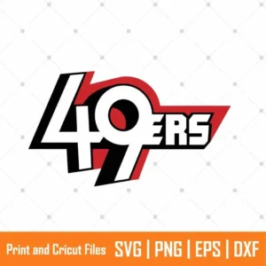 49Ers Monogram Sports SVG