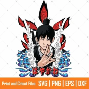 Aki Chainsaw Anime SVG