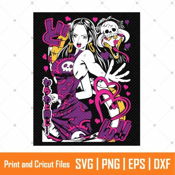 Bao Hancock Anime SVG