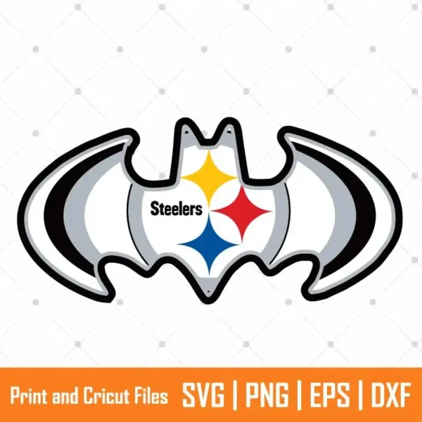 Batman Steelers Sports SVG