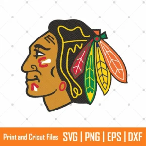 Chicago Blackhawks Sports SVG