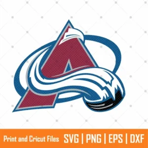 Colorado Avalanche Sports SVG