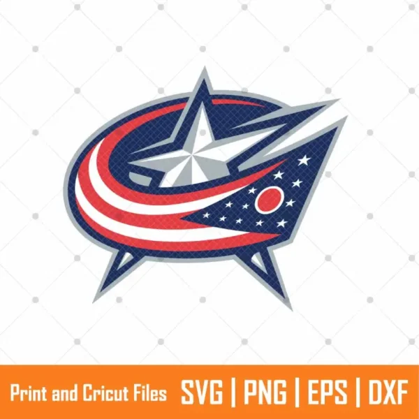 Columbus Blue Jackets Sports SVG