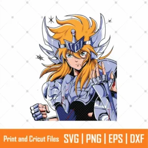 Cygnus Hyoga Anime SVG