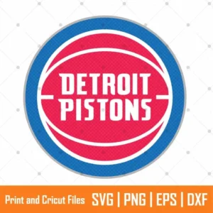 Detroit Pistons Sports SVG