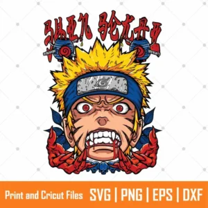 Fierce Naruto Anime SVG