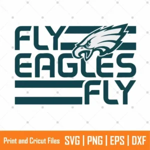 Fly Eagles Fly Sports SVG