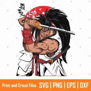 Haohmaru Samurai Anime SVG