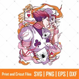 Hisoka Morow Anime SVG