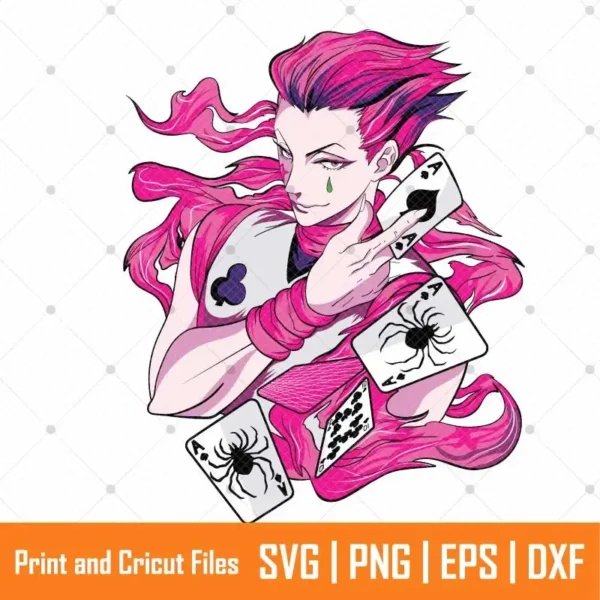 Hisoka Morow Anime SVG