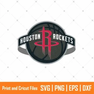 Houston Rockets Sports SVG