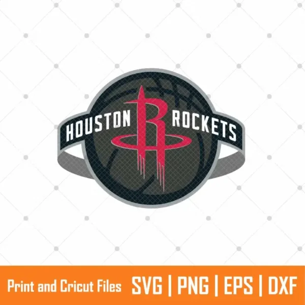 Houston Rockets Sports SVG