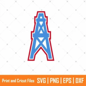 Houston Oilers Sports SVG