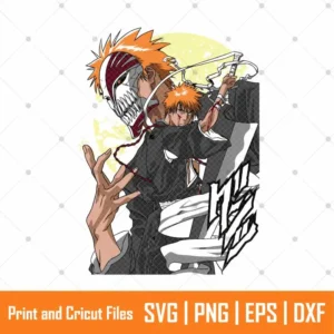 Ichigo Kurosaki Anime SVG