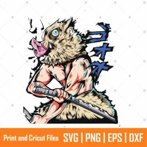 Inosuke Demon Anime SVG
