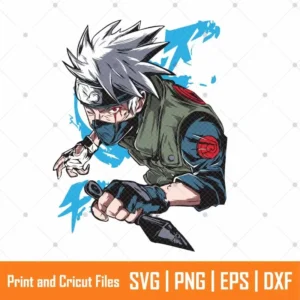 Kakashi Hatake Anime SVG