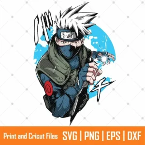Kakashi Naruto Anime SVG