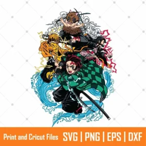 Kamado Demon Slayer Anime SVG