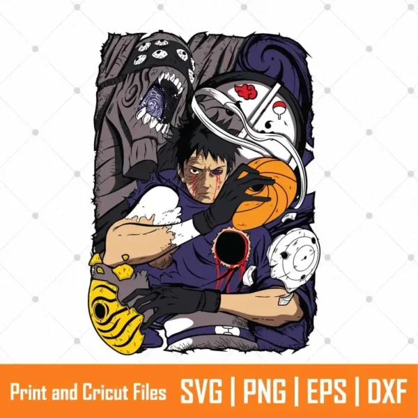 Kamui Obito Anime SVG