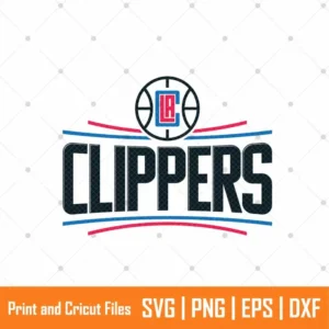 os Angeles Clippers Sports SVG