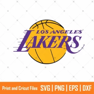 Los Angeles Lakers Sports SVG