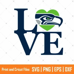 Love Seahawks Sports SVG