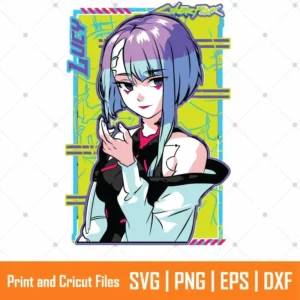 Lucy Anime SVG
