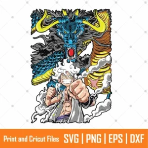 Luffy-Apex-Power Anime SVG
