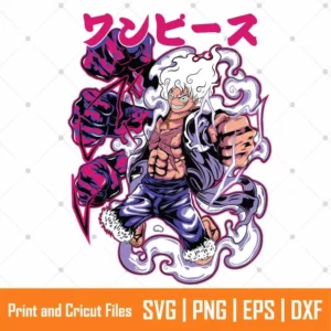 Luffy Devil Fruit Anime SVG