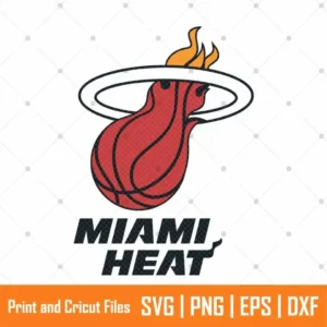 Miami Heat Sports SVG
