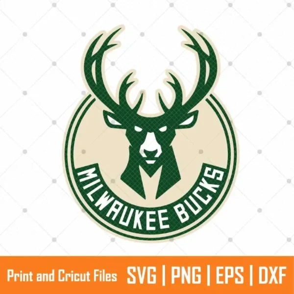 Milwaukee Bucks Sports SVG