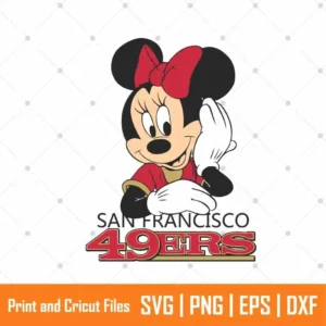 Mickey San Francisco Sports SVG