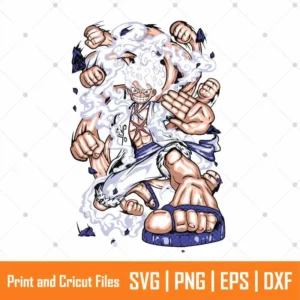 Monkey One Piece Anime SVG
