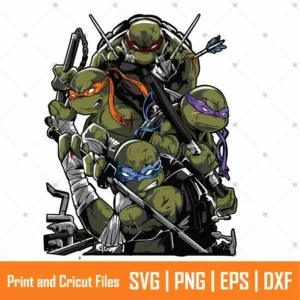 Mutant Superhero Anime SVG