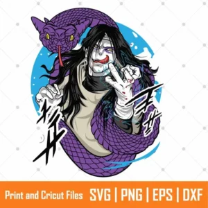 Naruto Sannin Anime SVG