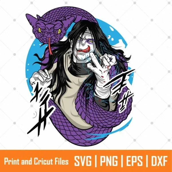 Naruto Sannin Anime SVG