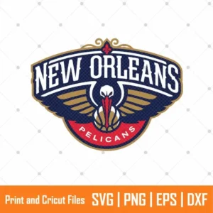 New Orleans Pelicans Sports SVG