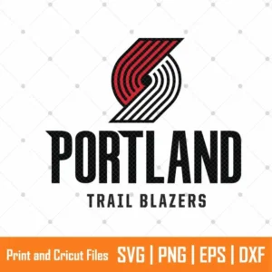 New Portland Trail Blazers Sports SVG