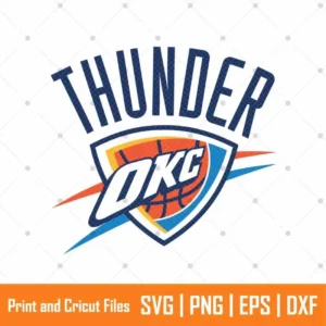 Oklahoma City Thunder Sports SVG