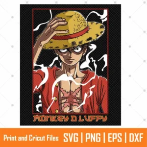 Monkey D. Luffy Anime SVG