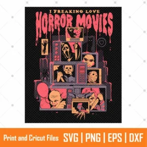Horror Movies Halloween SVG