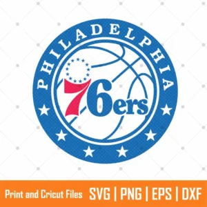 Philadelphia 76ers Sports SVG