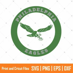 Philadelphia Eagles Mascot Sports SVG