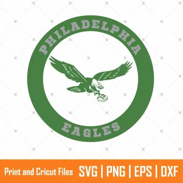 Philadelphia Eagles Mascot Sports SVG