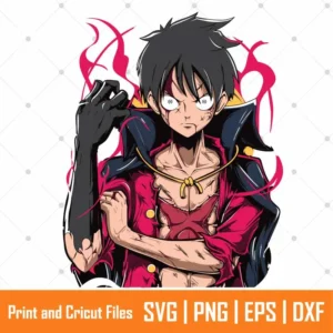 Pirate Captain Anime SVG