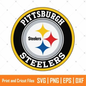 Pittsburgh Steelers Mascot Sports SVG